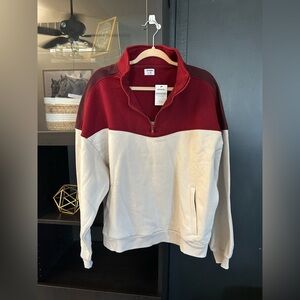 Cotton On Half Zip Drop Shoulder Sweatshirt